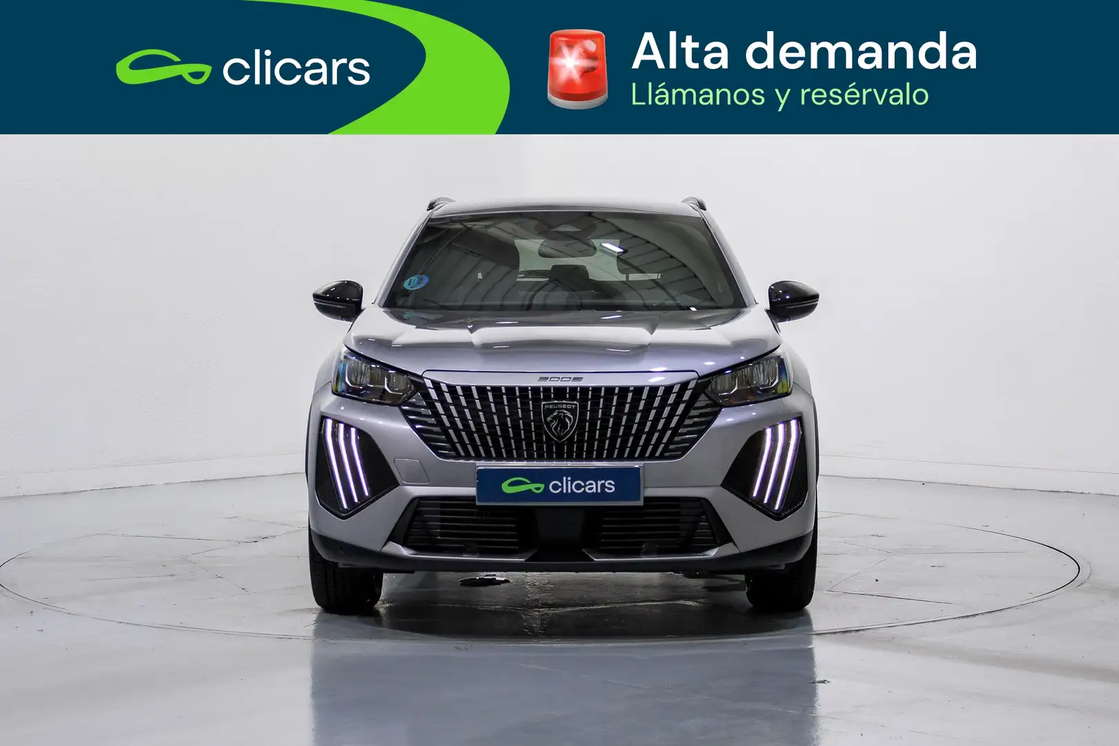 Peugeot 2008 Hybrid 136 Allure eDCS6 Plateado - 2