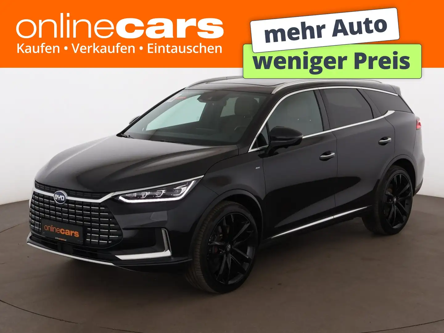 BYD Tang 86,4kWh Flagship AWD Aut 7-SITZER LED SKY Grau - 1
