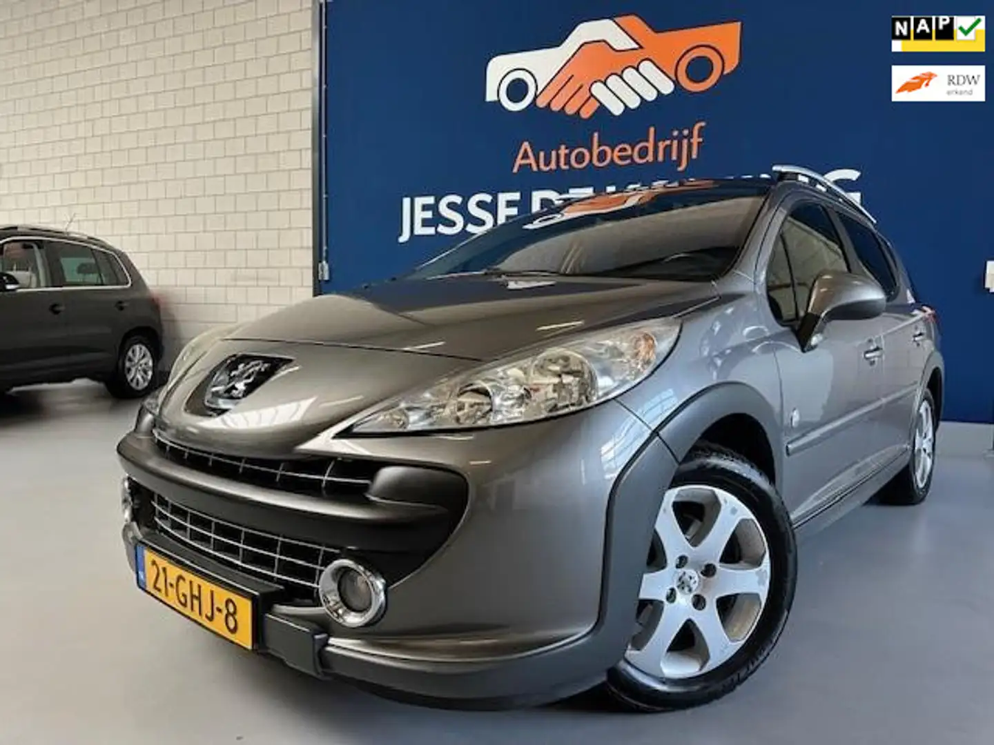Peugeot 207 SW Outdoor 1.6 VTi XS.bj.2008.Panoramadak.Climate. Grigio - 1