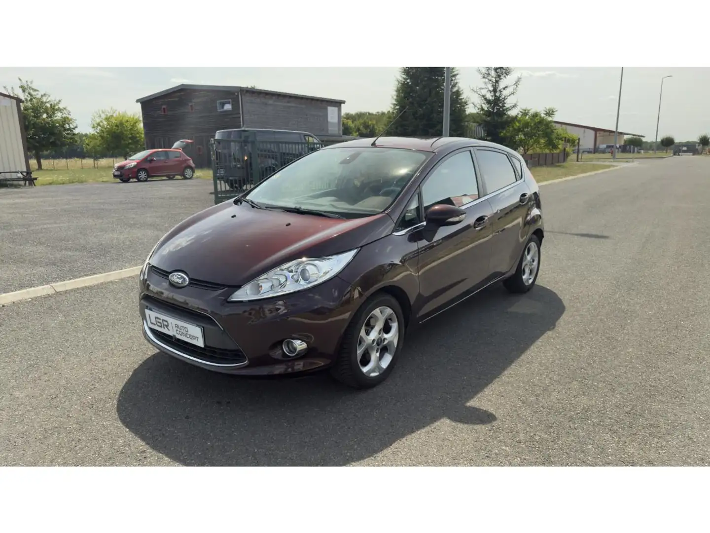 Ford Fiesta Fiesta 1.4 TDCi 68 Ghia Mauve - 1