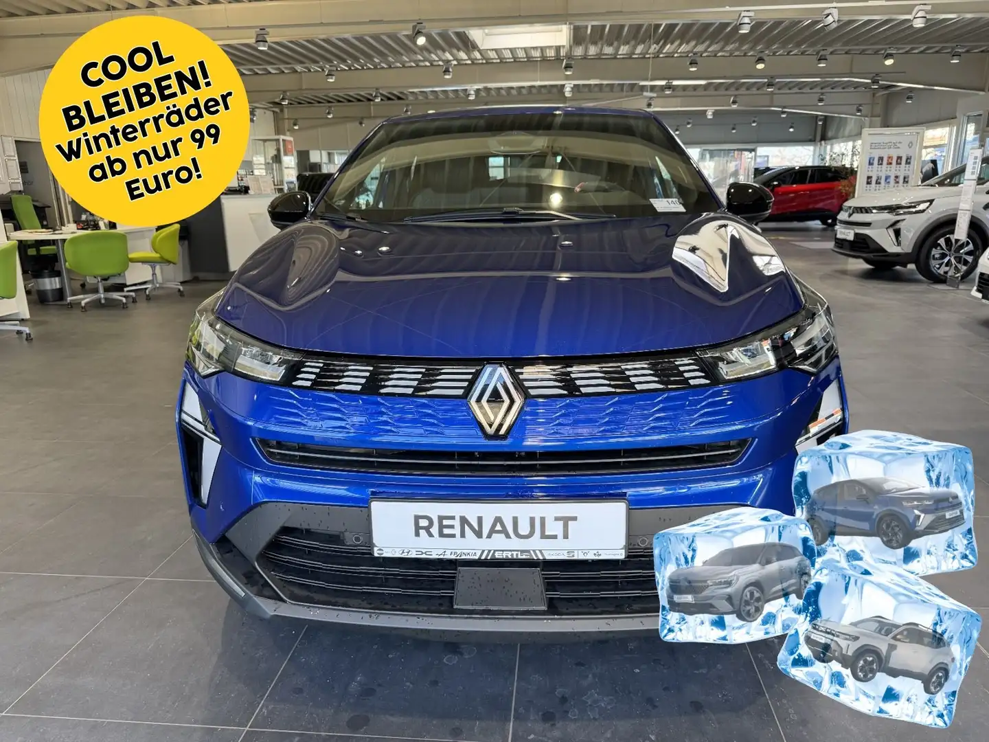 Renault Symbioz Techno Full Hybrid 145PS Bleu - 1