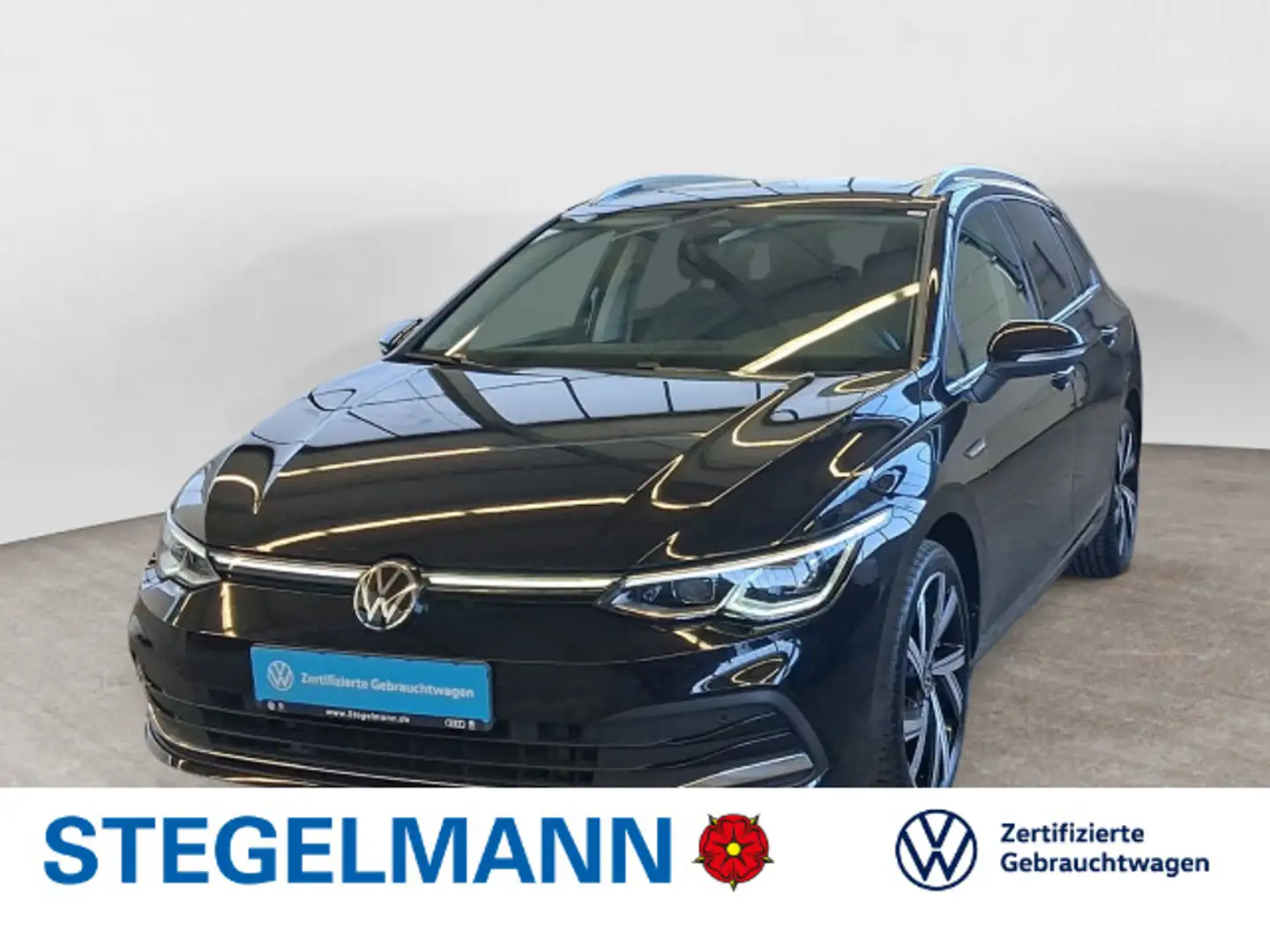Volkswagen Golf Variant Golf VIII Variant 2.0 TSI DSG Style *AHK*Standhz Noir - 1