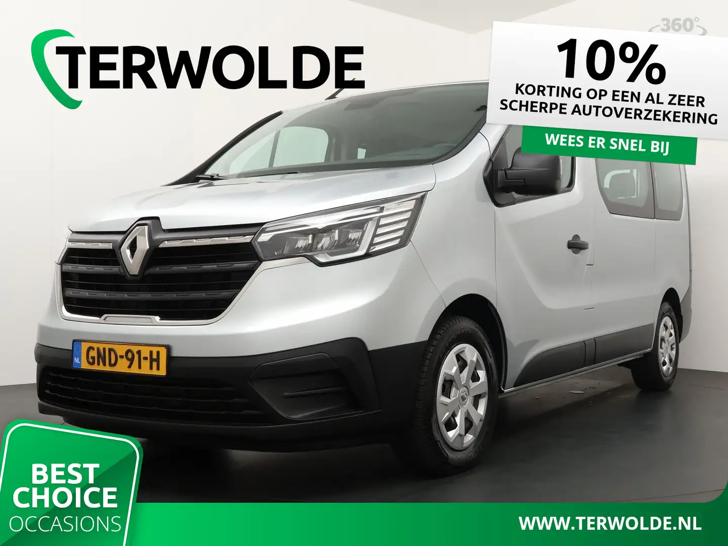 Renault Trafic Passenger Energy Blue dCi 110 Authentique | 9 Pers Grijs - 1
