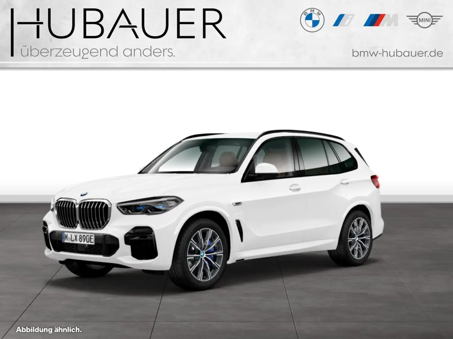 BMW X5 xDrive45e [M Sport, Laser, AHK, HUD, 20" LMR] Weiß - 1