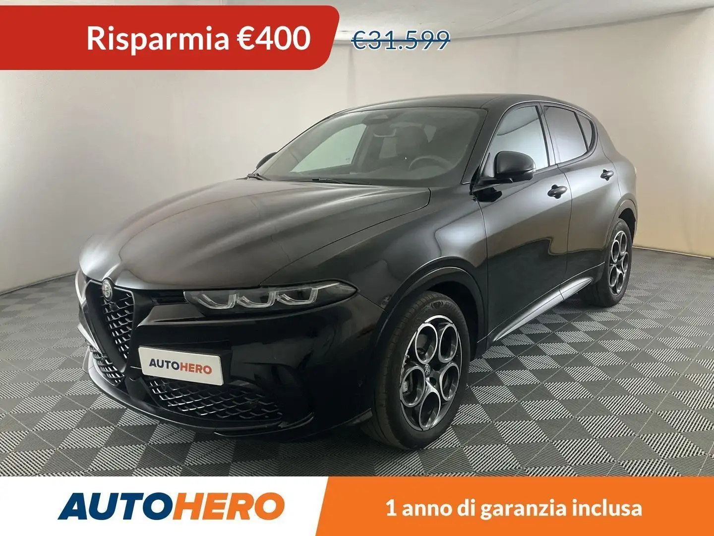Alfa Romeo Tonale 1.6 VGT-D Sprint 130 CV TCT6 Nero - 1