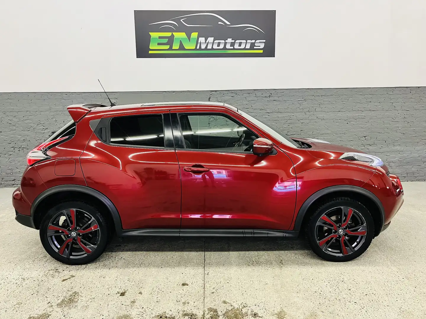 Nissan Juke Juke 1.2 DIG-T Tekna //FULL OPTION//GARANTIE Rood - 2