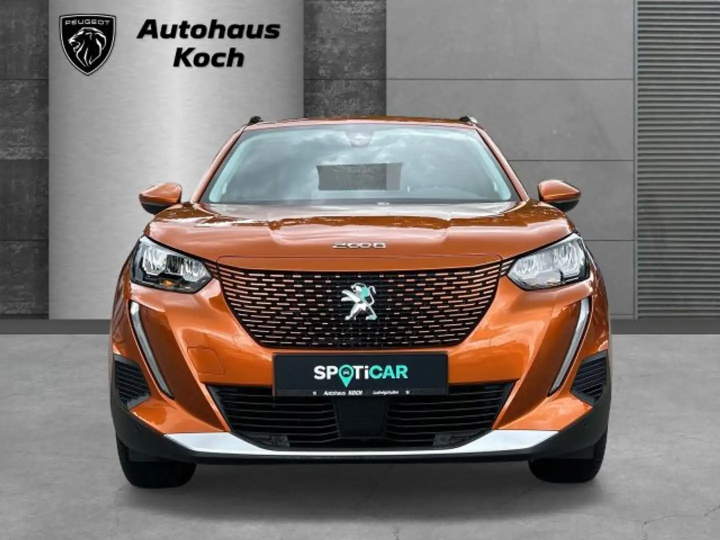 Peugeot 2008 Elektro Allure Oranje - 2