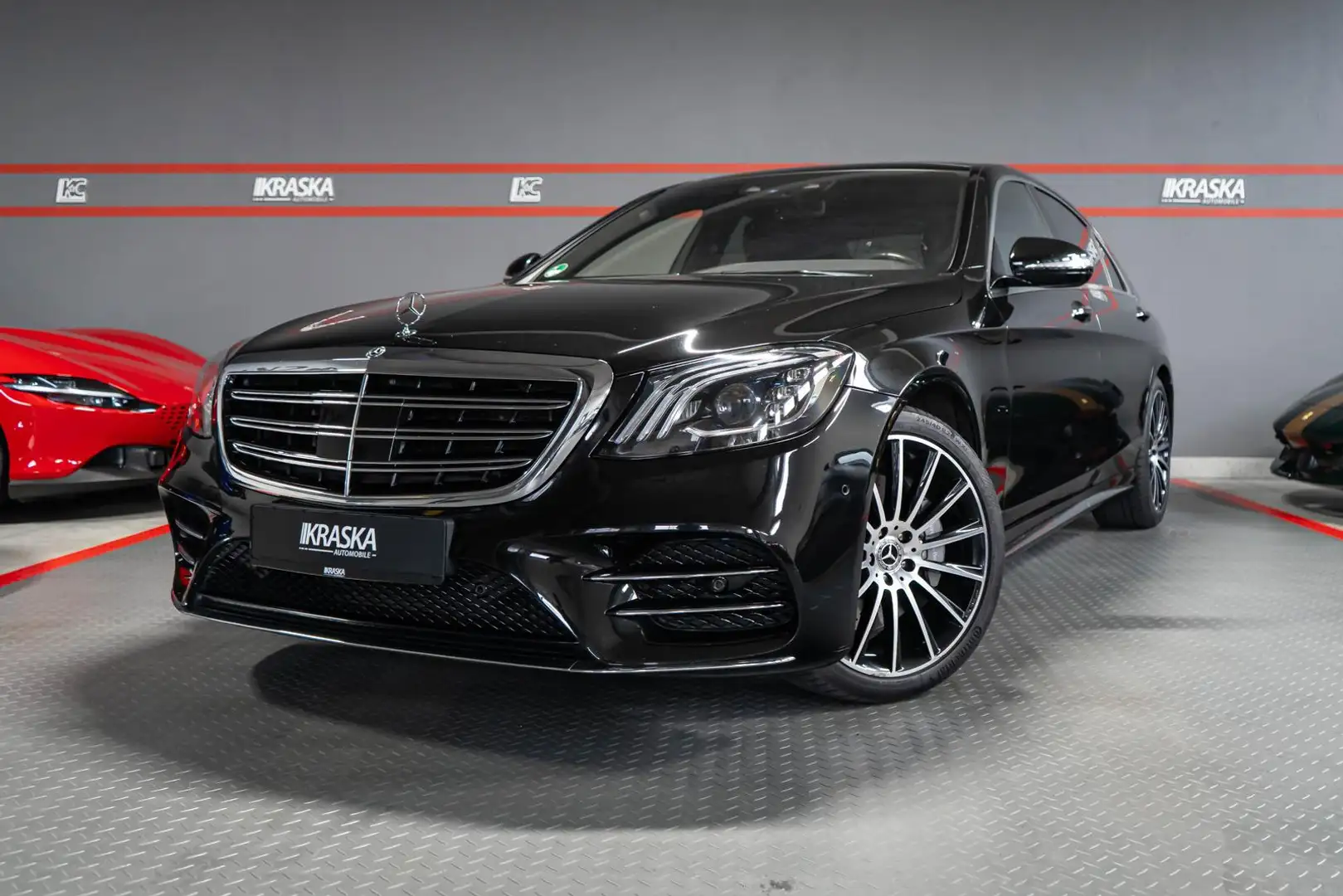 Mercedes-Benz S 560 4.0 V8 4Matic L PANO BURMESTER AMG-LINE Negro - 2