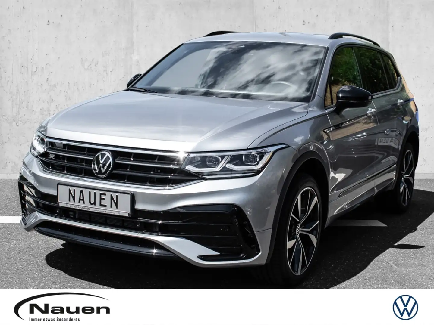 Volkswagen Tiguan Allspace 4Motion TDI R-Line *7-Sitzer*NAVI*KAMERA* Silber - 1