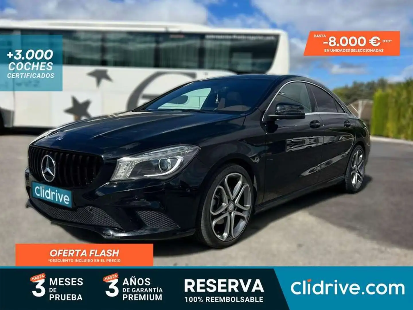 Mercedes-Benz CLA 200 200CDI Noir - 1