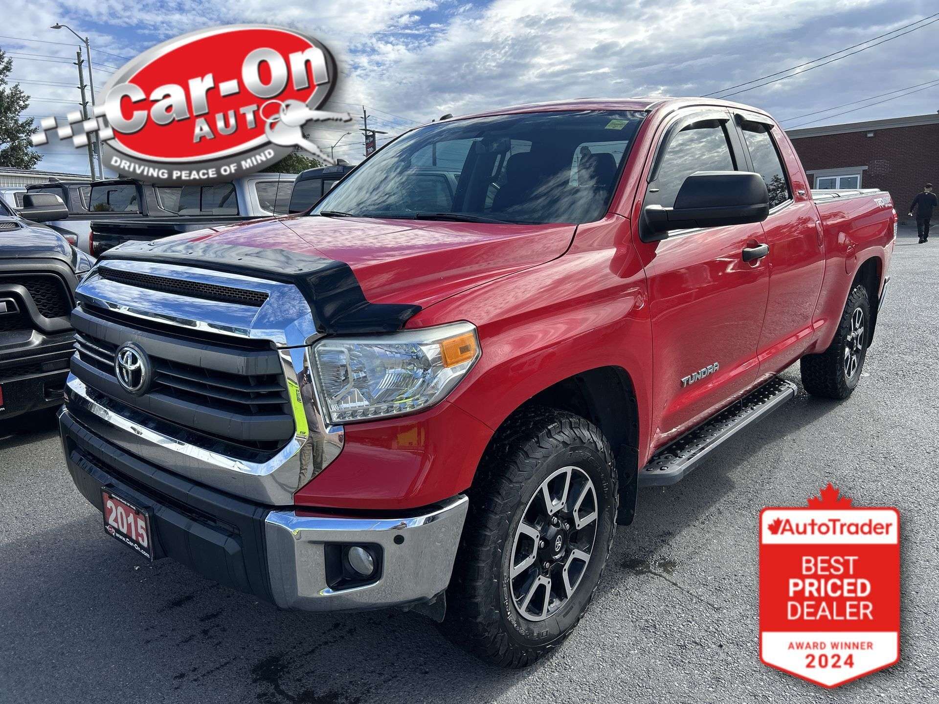 Red 2015 Toyota Tundra Pickup Truck  Automatic