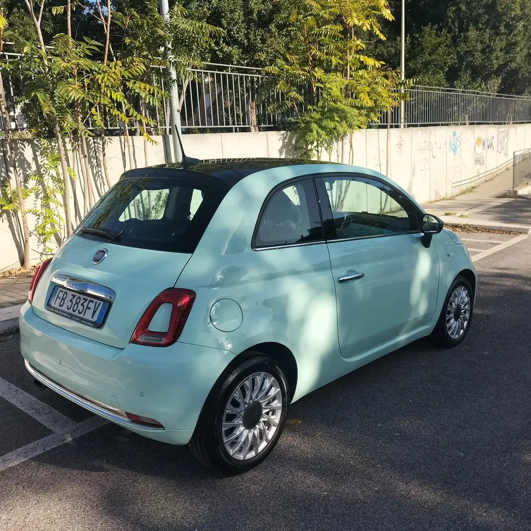 Fiat 500 500 III 2015 1.2 Lounge 69cv dualogic Bleu - 2