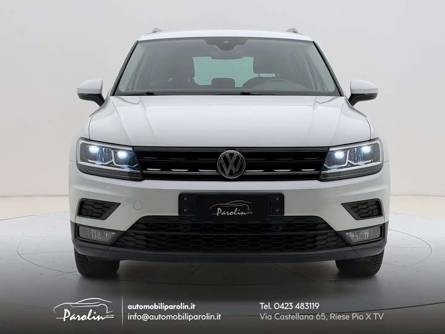 Volkswagen Tiguan 2.0tdi Business tagliandi ufficiali 1 proprietario Blanc - 2