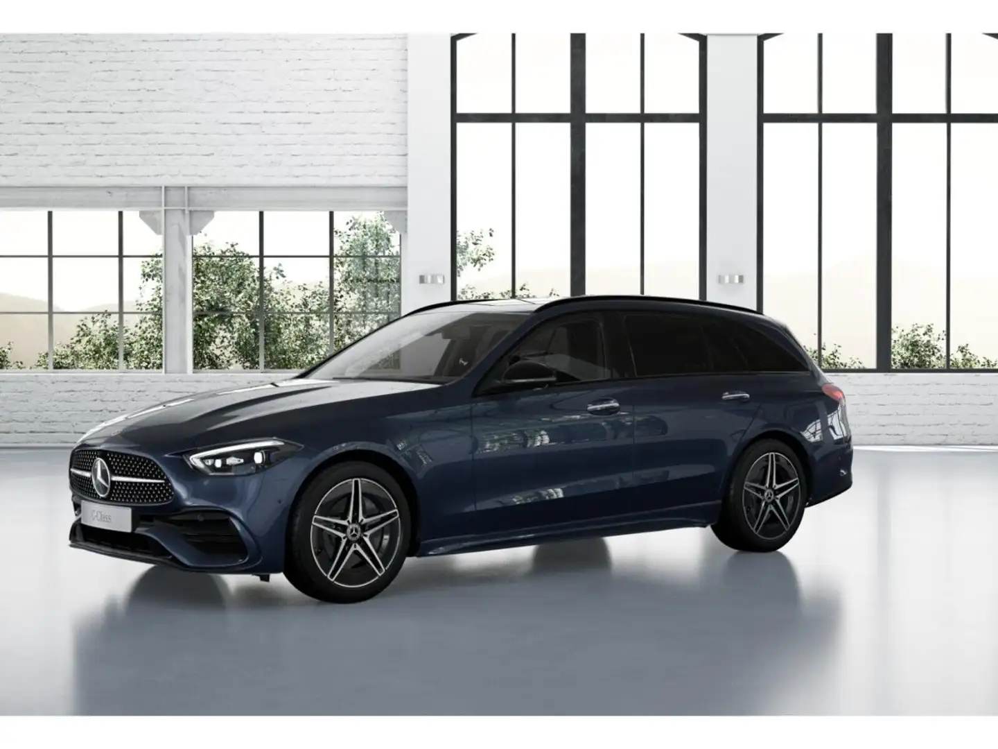 Mercedes-Benz C 220 d T AMG Memory*LenkradHz*DigLight*360°KAM* Blau - 2