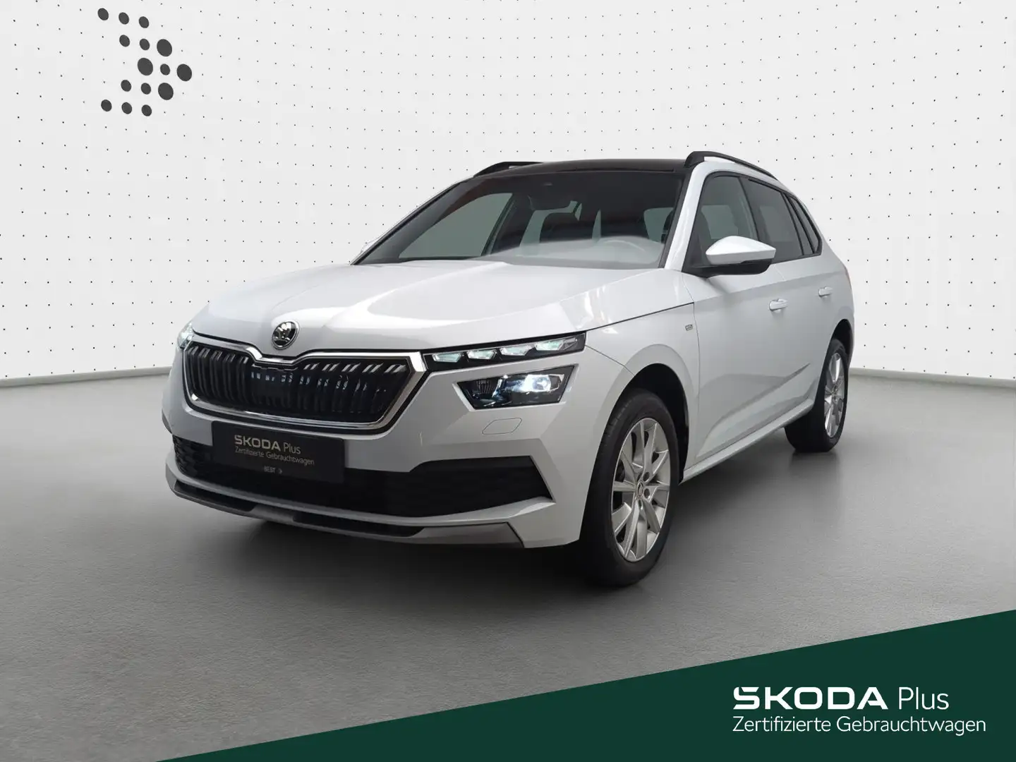 Skoda Kamiq 1.5 TSI DSG TOUR*LED*AHK*PANO*KAMERA*PDC*N Weiß - 1