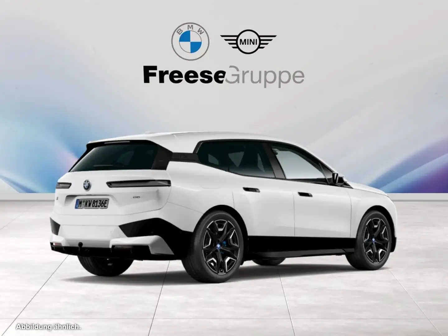 BMW iX xDrive40 Sportpaket HK HiFi DAB RFK Shz PDC Weiß - 2