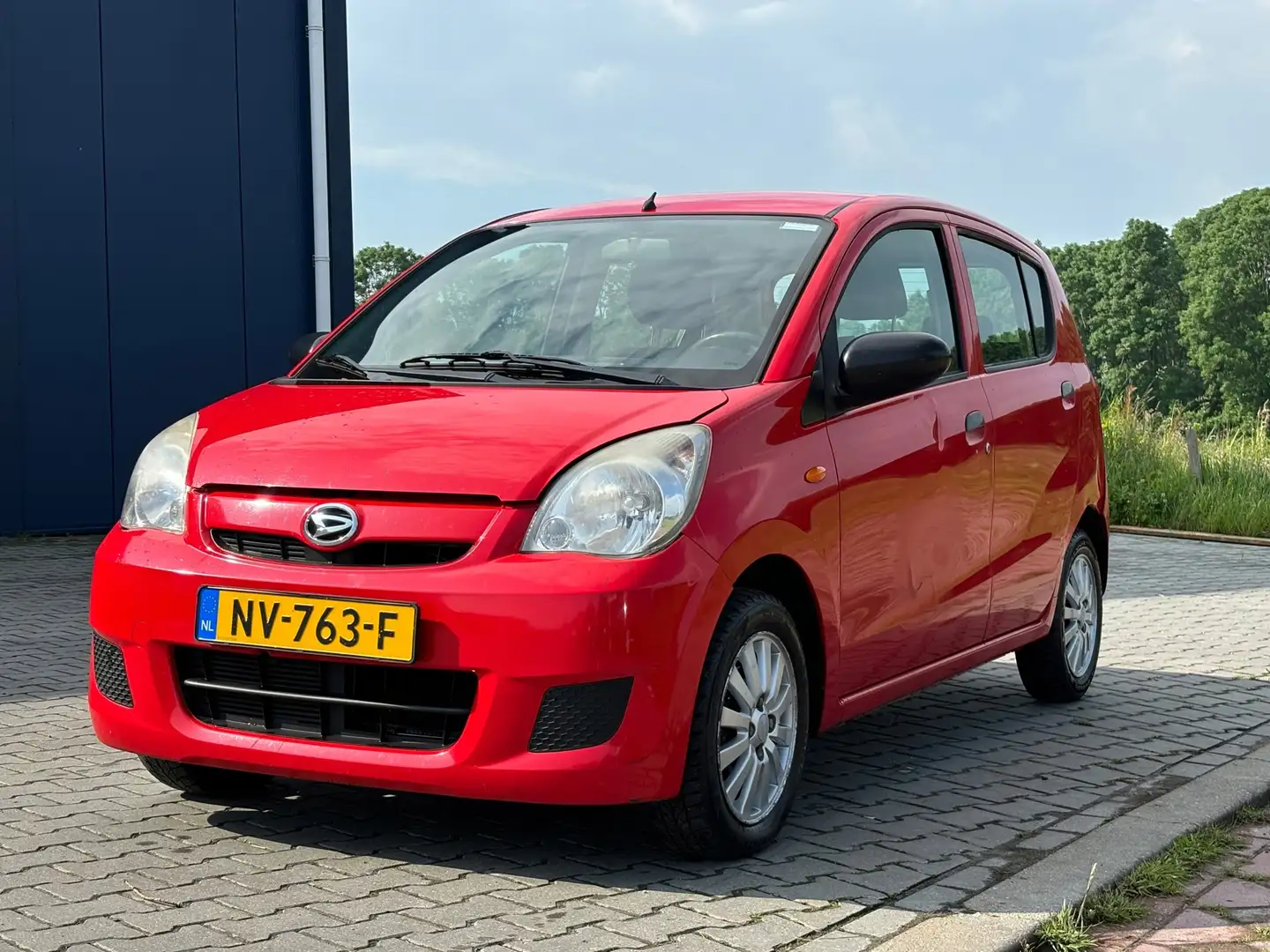 Daihatsu Cuore 1.0 Clever S Airco Rojo - 1