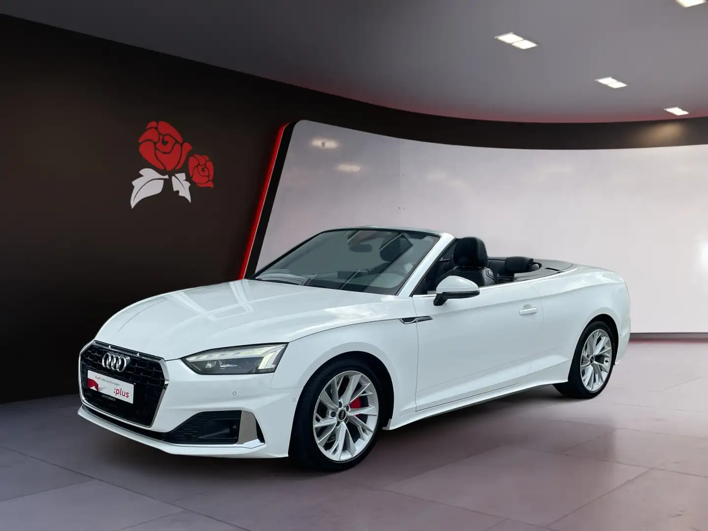 Audi A5 Cabriolet 40 2.0 TFSI S-tronic RFK Navi Matrix-LE Weiß - 2