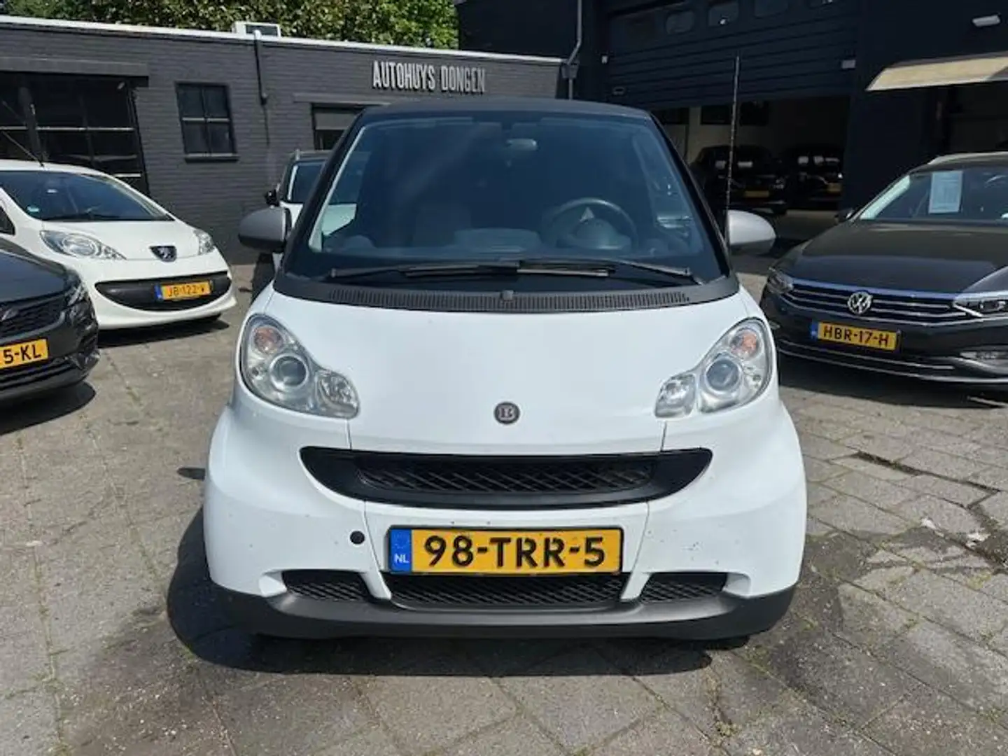 smart forTwo coupé 1.0 (61pk) mhd Aut Pure! Airco! Blanc - 2