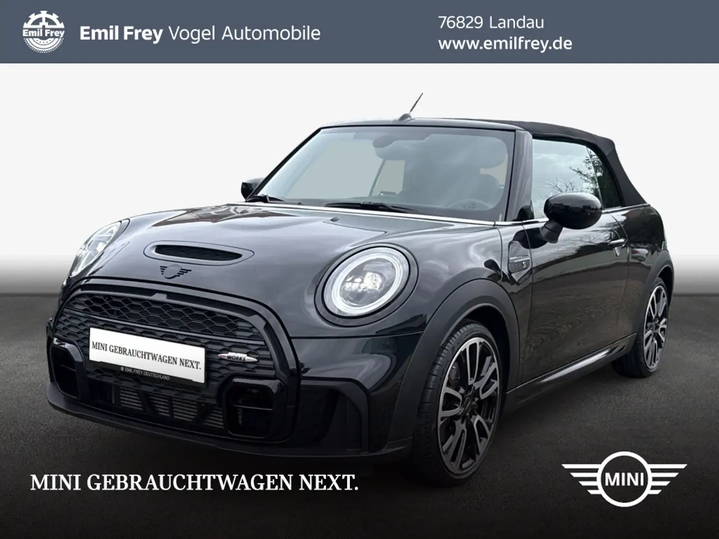 MINI Cooper S Cabrio Cooper S Cabrio Aut. John Cooper Works Trim LED Noir - 1