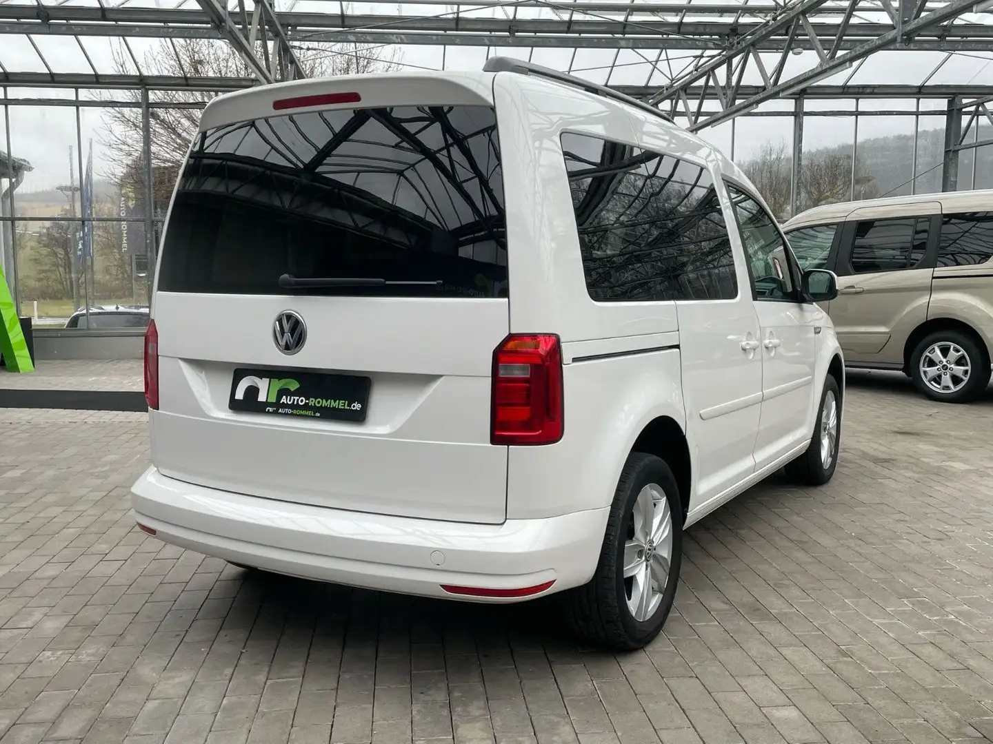 Volkswagen Caddy 1.4 TSI Comfortline Klima Sitzh. Assist Weiß - 2