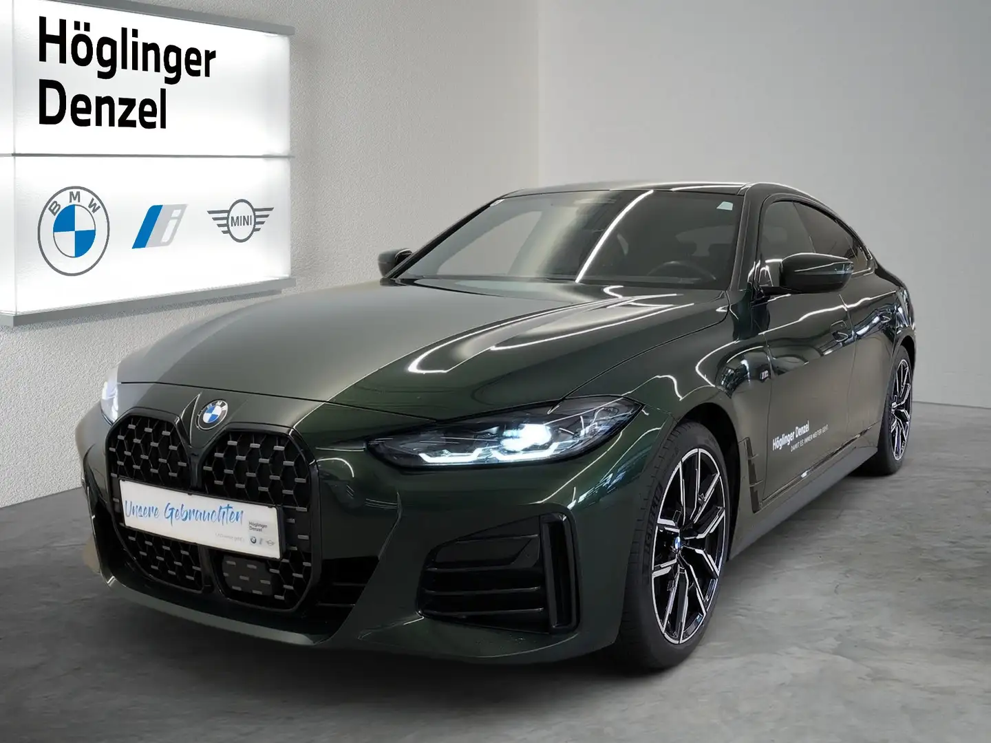 BMW 420 420d xDrive Gran Coupe Grün - 1