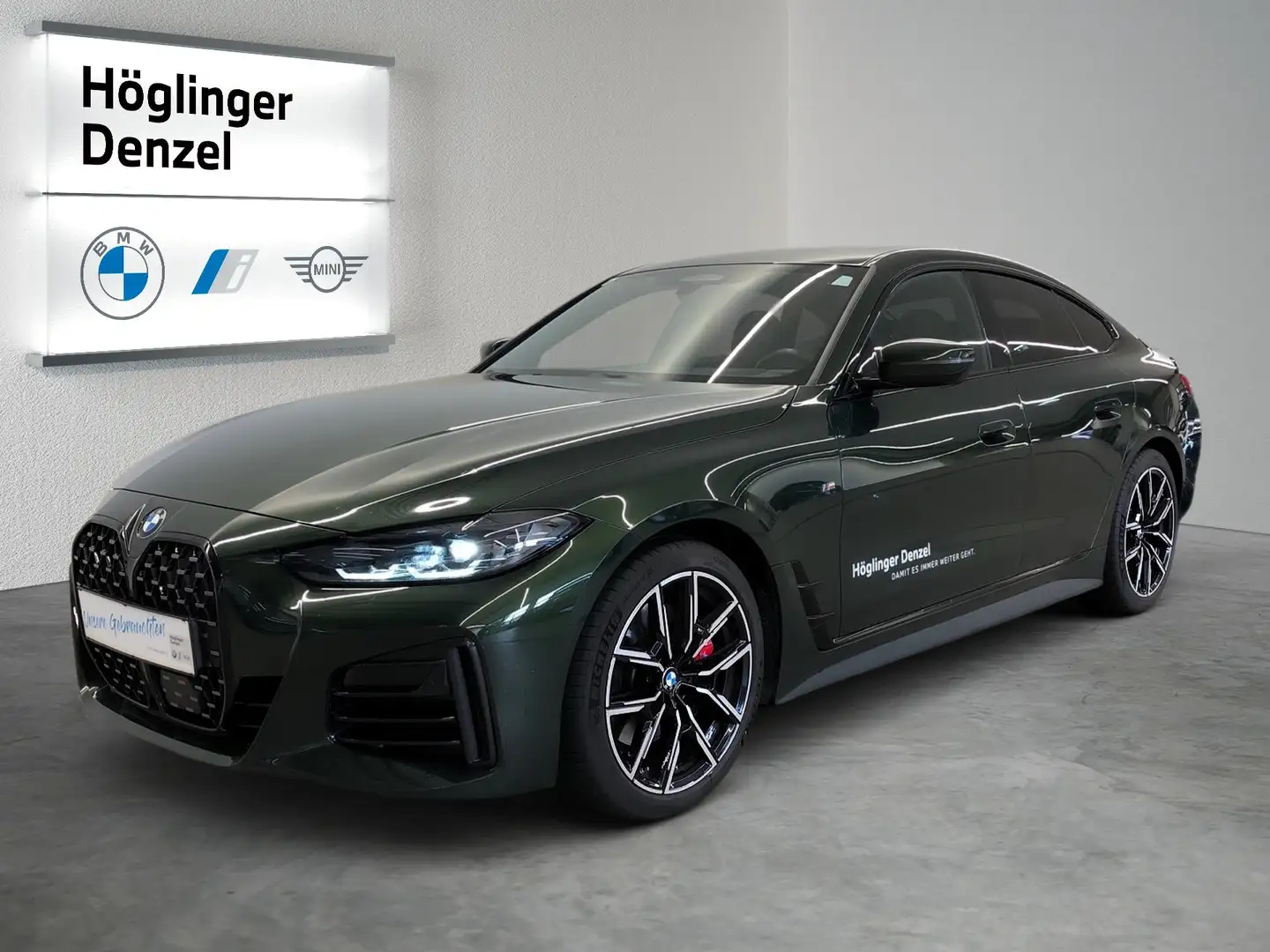 BMW 420 420d xDrive Gran Coupe Grün - 2
