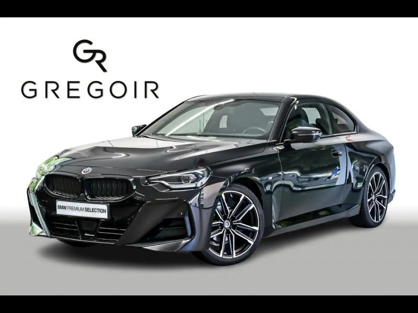 BMW 218 i Coupé M Pack AUT Zwart - 1