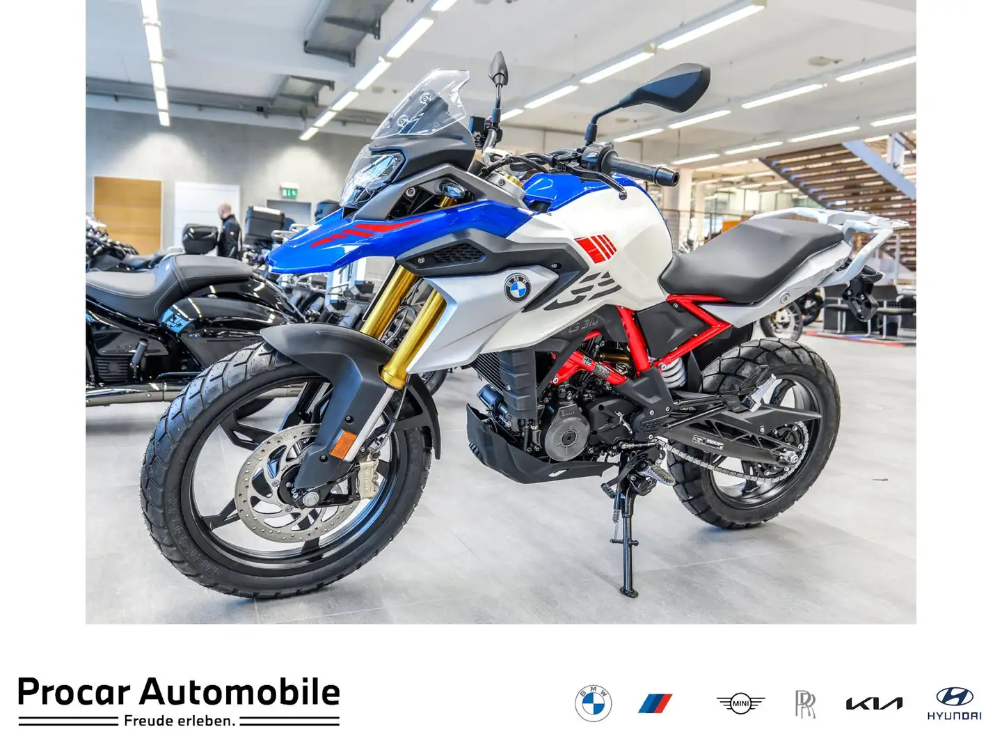 BMW G 310 GS Oil Inclusive Modrá - 1