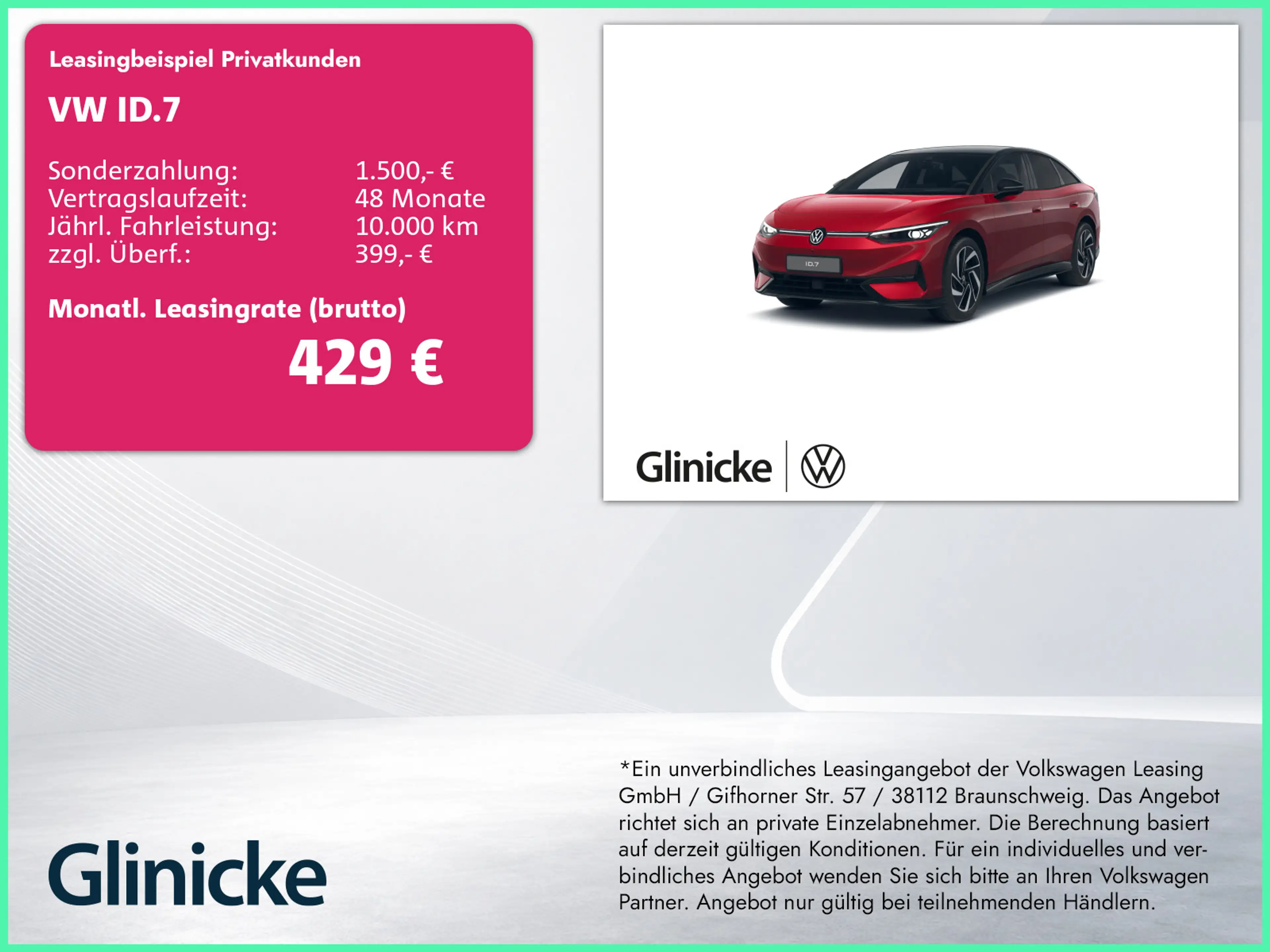 Volkswagen ID.7 Pro S W-Pumpe/AHK/360/Matrix/Nav/Black/20"/