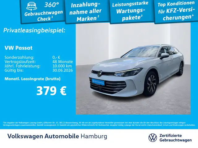 Volkswagen Passat 1.5eTSI DSG AK Kamera Sitzheizung CarPlay