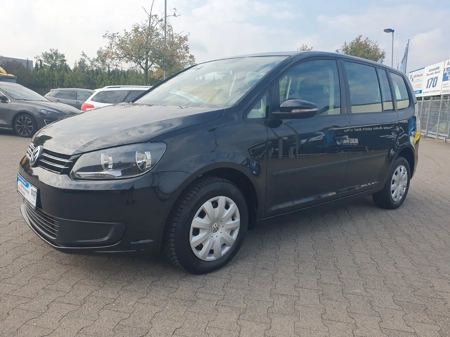 Volkswagen Touran 1.2 TSI Trendline GARANTIE KLIMA TEMPOMAT Schwarz - 1