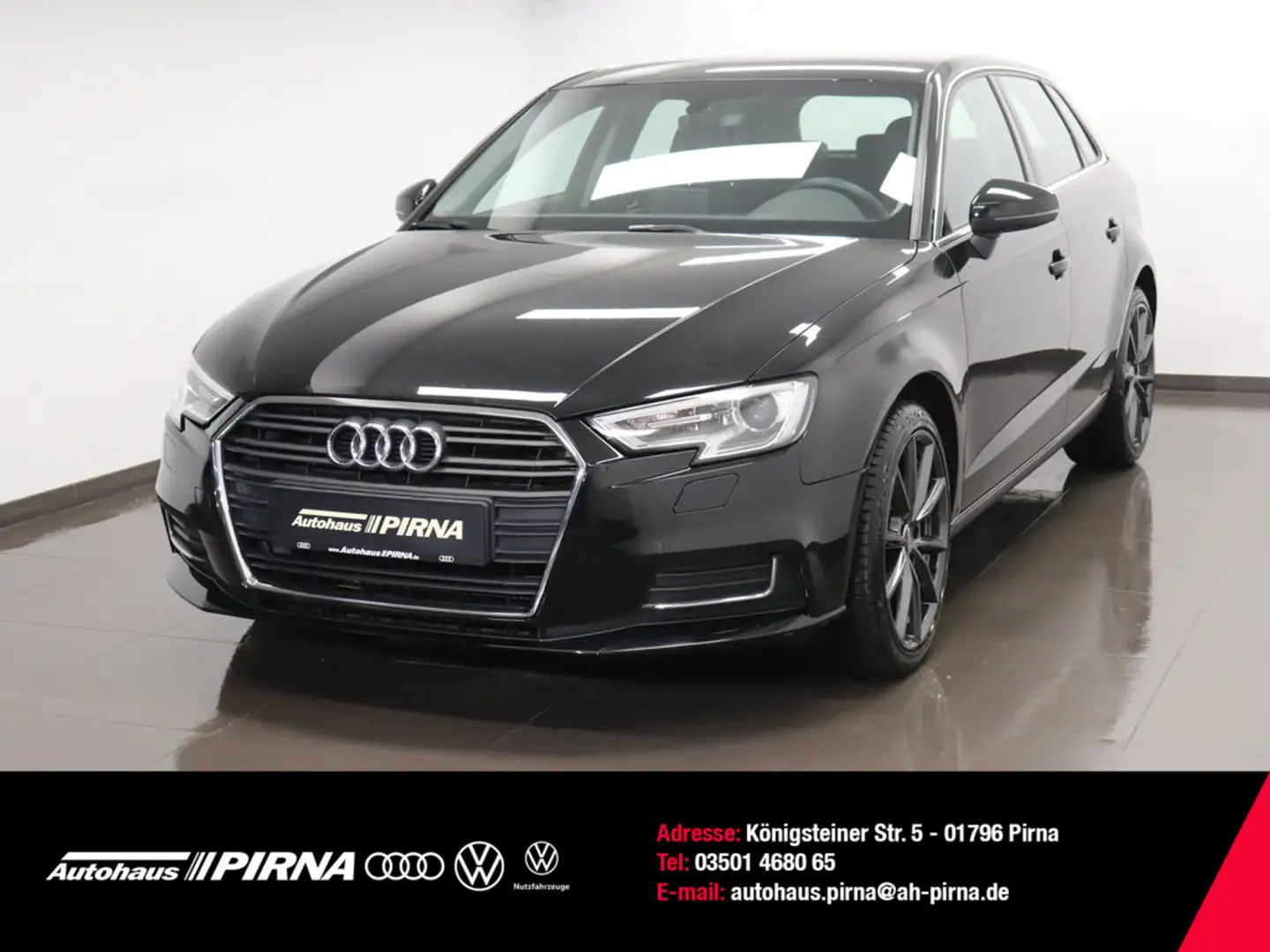 Audi A3 Sportback 1.5 TFSI design XENON AHK Noir - 1