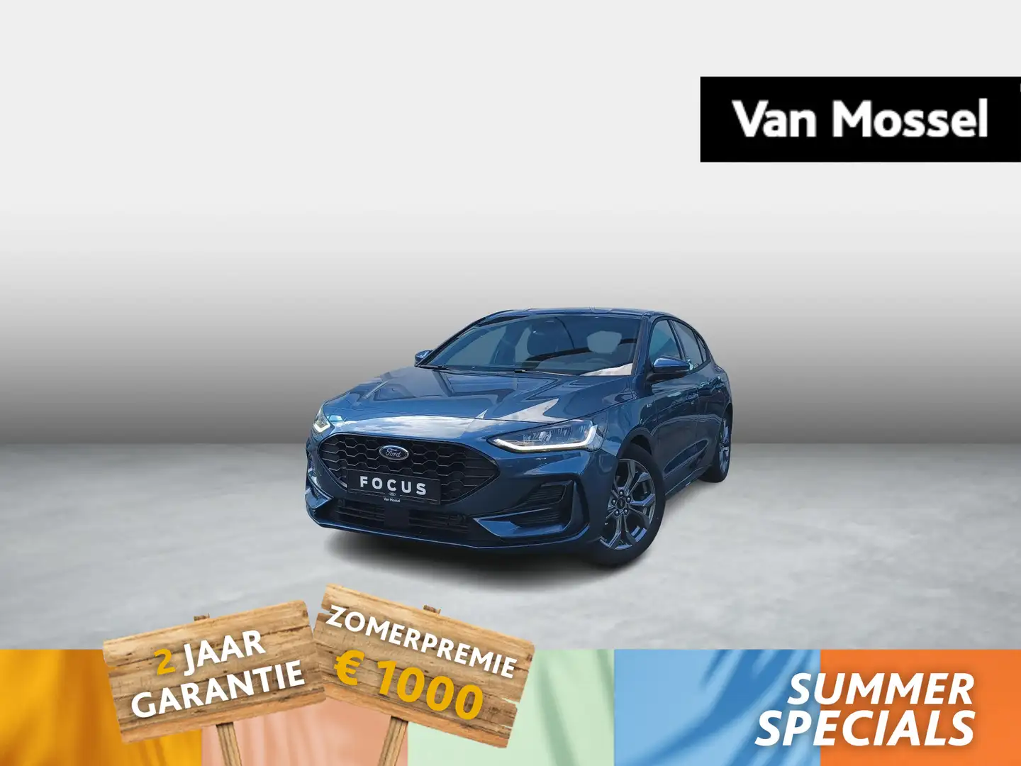 Ford Focus 1.0i EcoBoost MHEV 92kW ST-Line - NEW STOCK-WINTER Bleu - 1