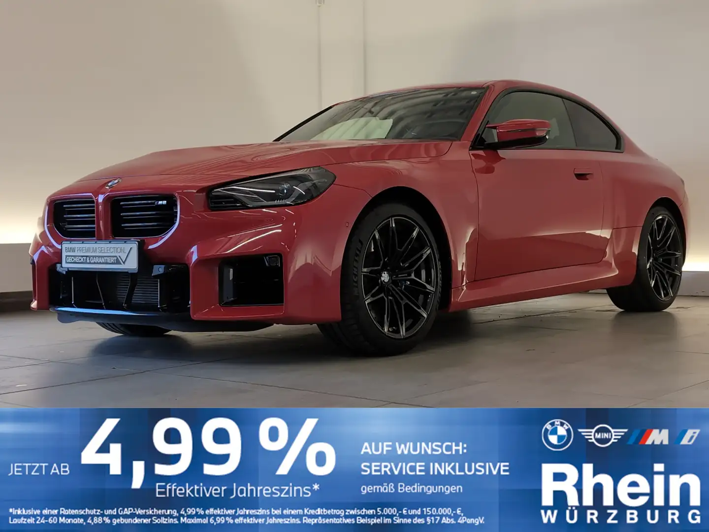 BMW M2 Coupé Harman&Kardon/DAB/SHZ/PDC  Harman&Kardon/DAB Rouge - 1