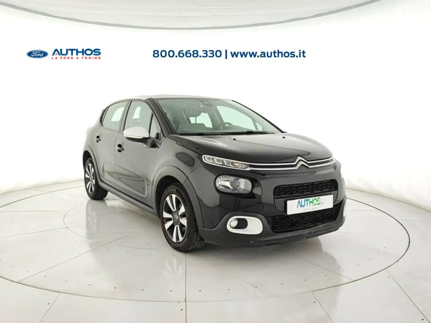Citroen C3 1.2 puretech Shine s&s 83cv my18 Nero - 2