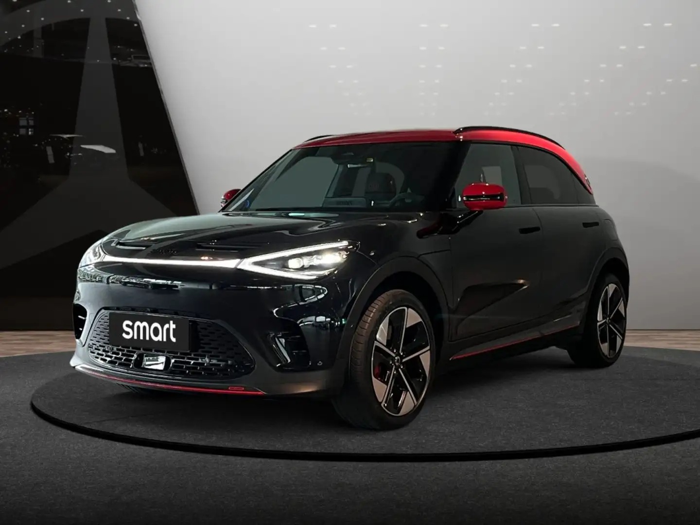 smart #1 BRABUS SHZ Pano Spurh Navi Tempom Klima Radio Negro - 2