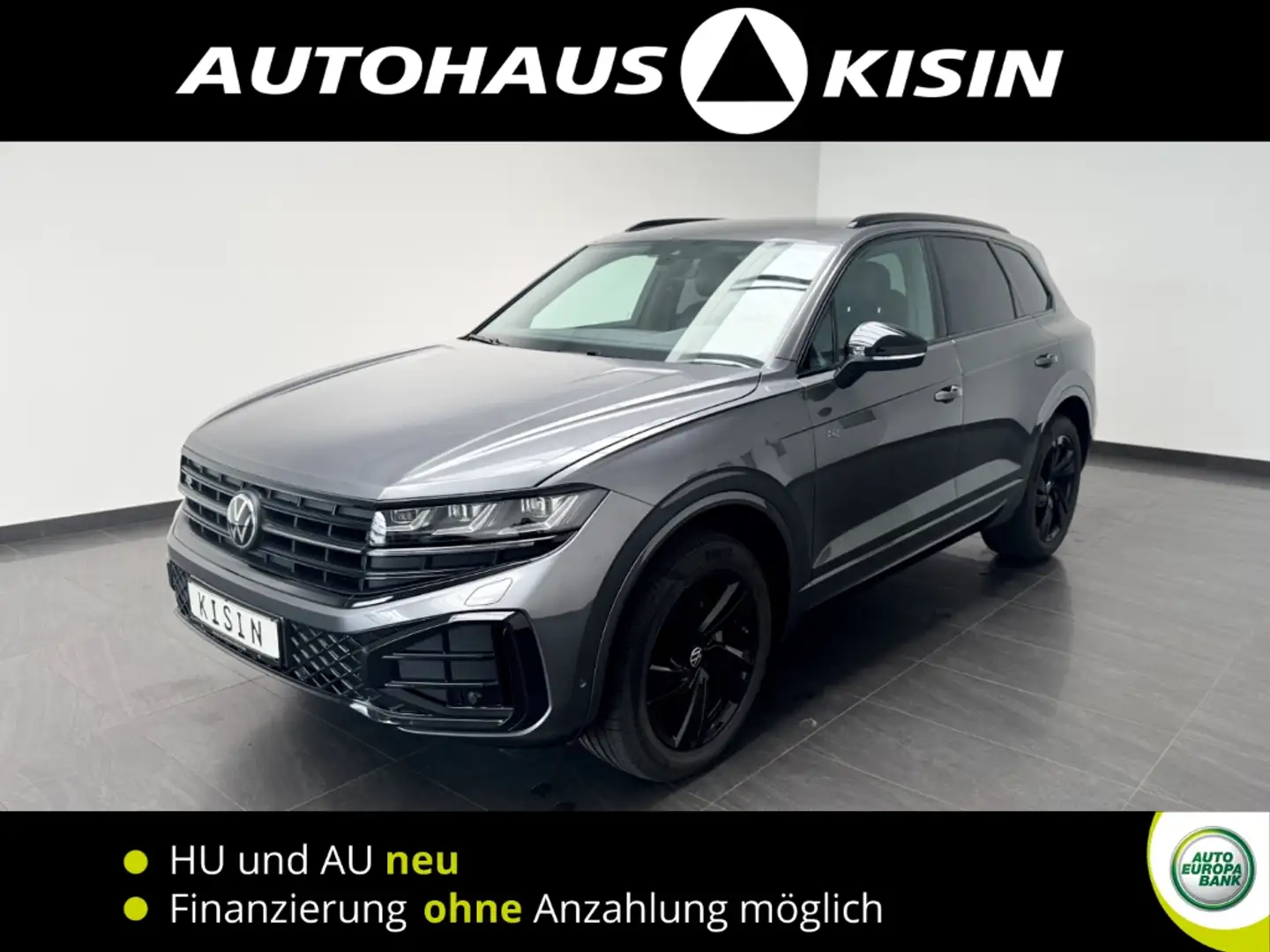 Volkswagen Touareg 3.0 TDI 4M R-Line /AHK /StdHzg /Luftf. /CAM Grau - 1
