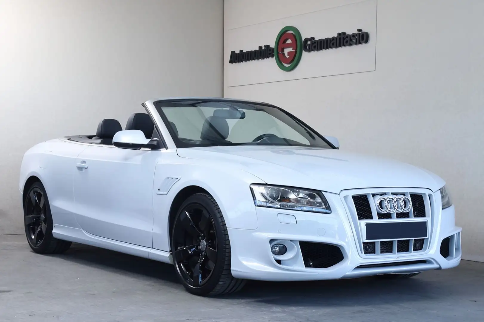 Audi A5 Cabrio 2.0 TFSI quattro S tronic ABT Weiß - 1