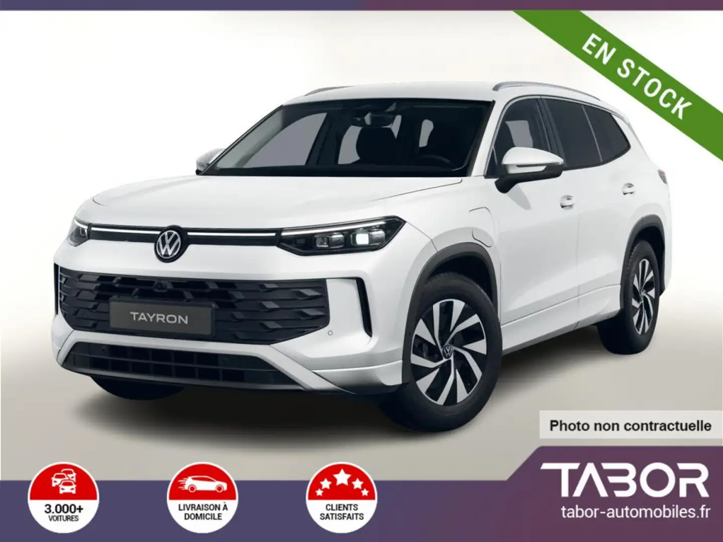 Volkswagen Tayron 1.5 eHybrid 204 DSG LED+ GPS Blanc - 1