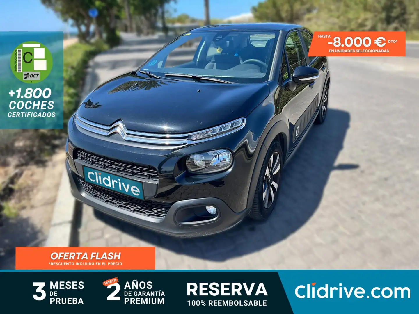 Citroen C3 1.5BlueHDi S&S Feel 100 Negro - 1