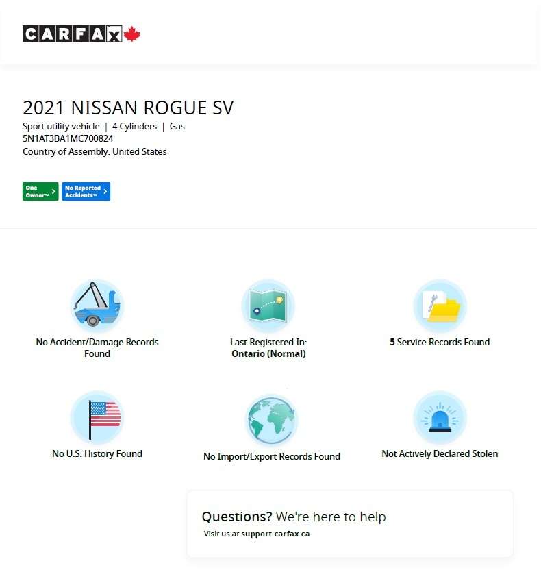 2021 Nissan Rogue SV-Pano Roof-360 Camera-ProPILOT Assist Advanced D — снимка 1