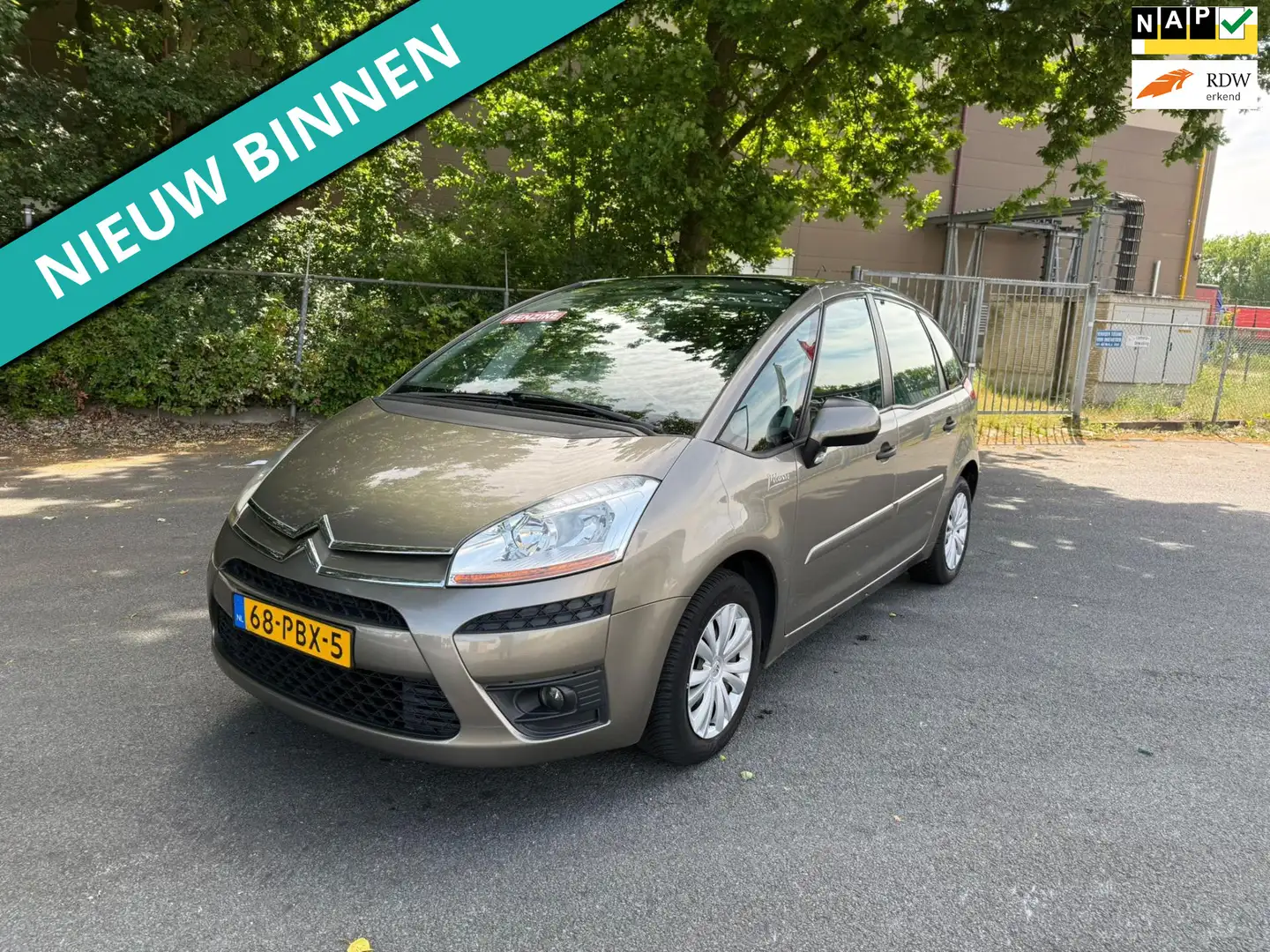 Citroen C4 Picasso 1.6 VTi Tendance LEUKE AUTO RIJDT EN SCHAKELT GOED Коричневий - 1