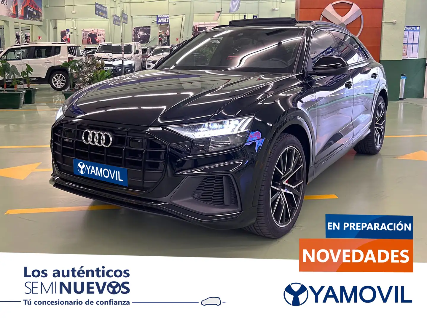 Audi Q8 50 TDI Black line quattro tiptronic Negro - 1