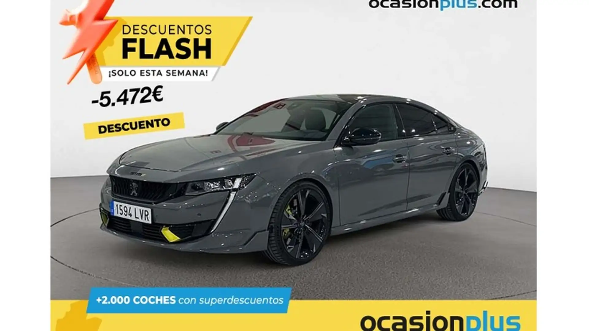 Peugeot 508 Hybrid 360 PSE e-EAT8 Gris - 1