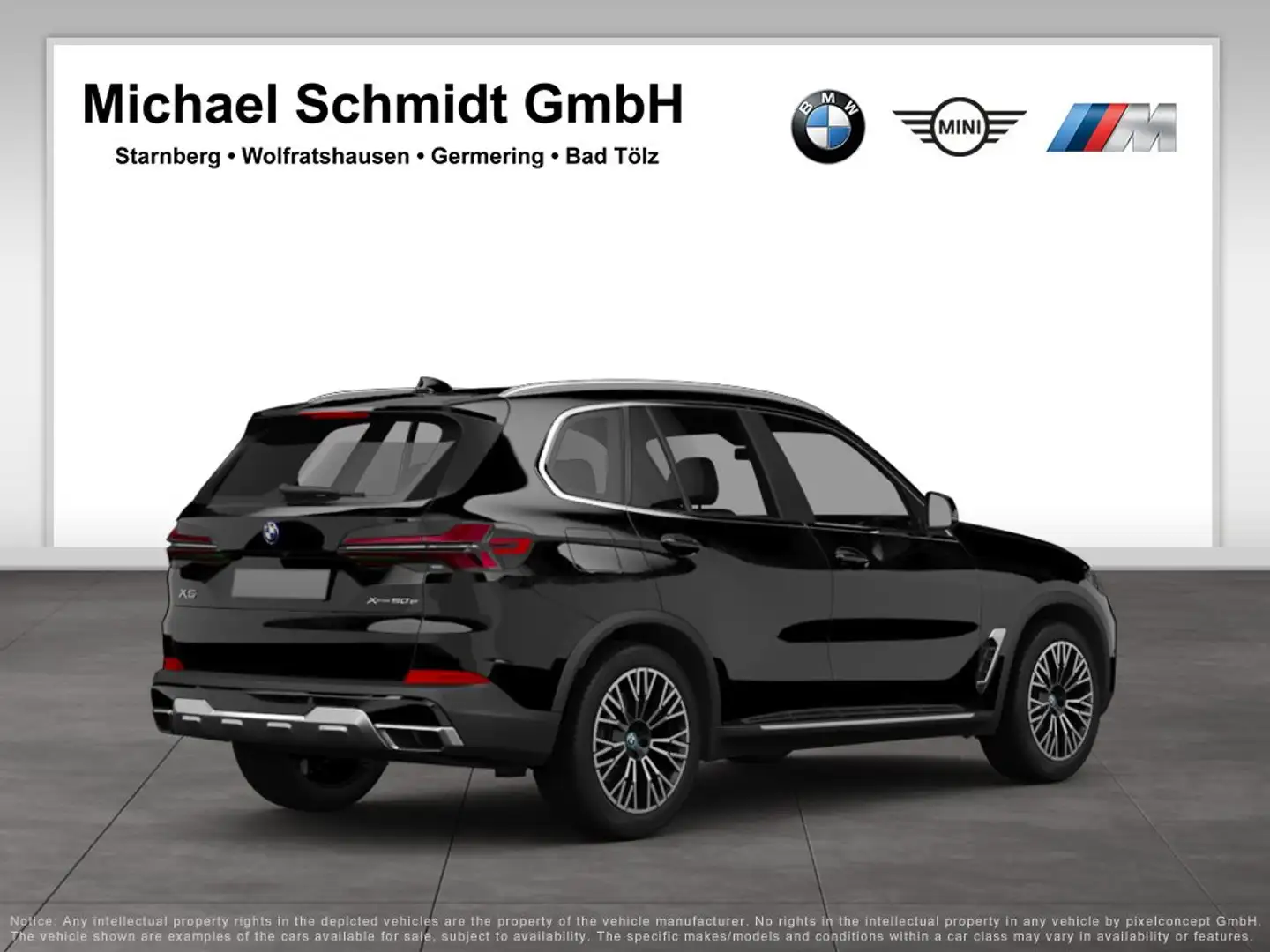 BMW X5 xDrive50e M Sportpaket*H&K*Pano*AHK*Gestikst.*LED* Schwarz - 2