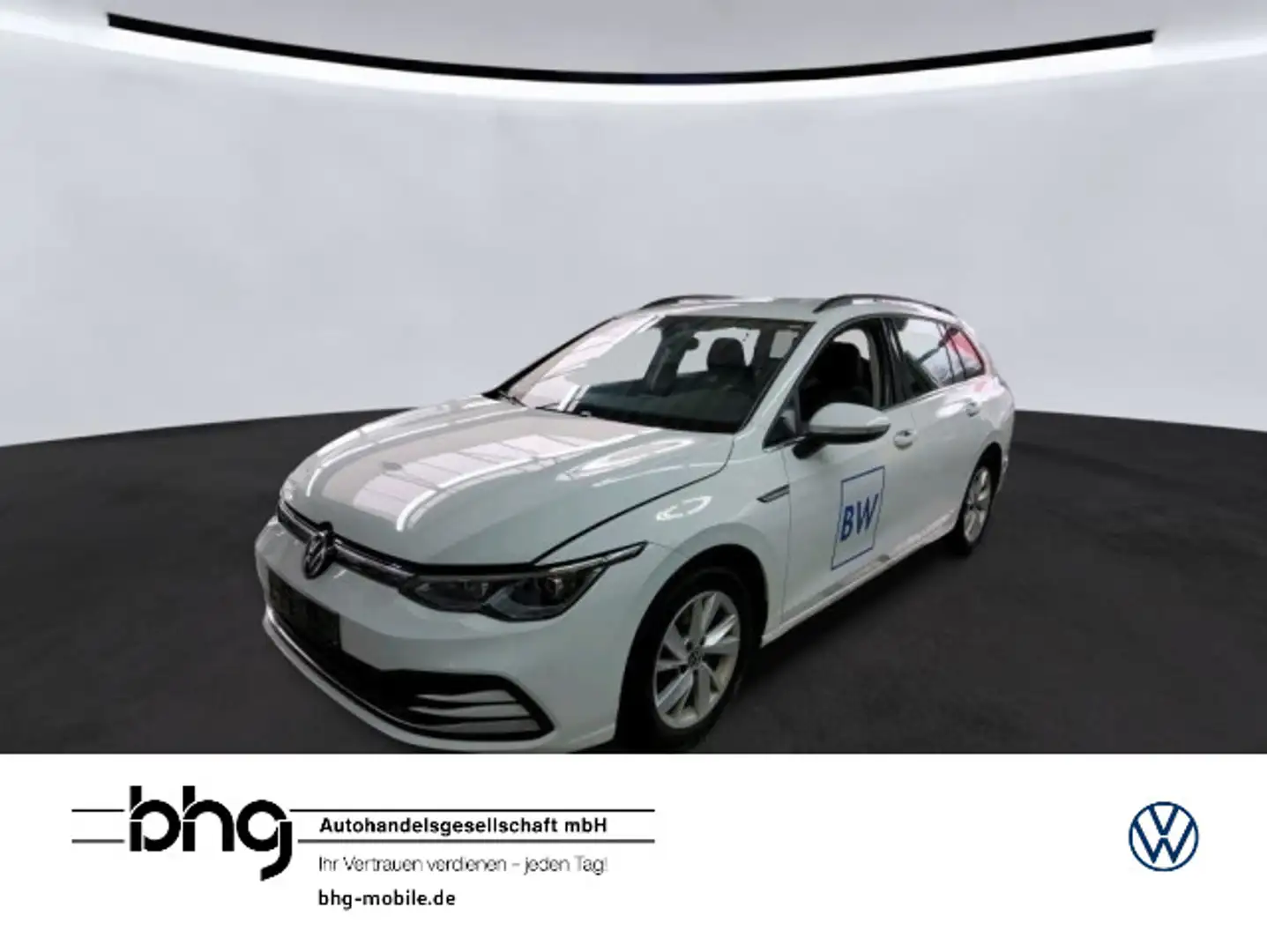 Volkswagen Golf Variant 2.0 TDI SCR DSG Style Weiß - 1