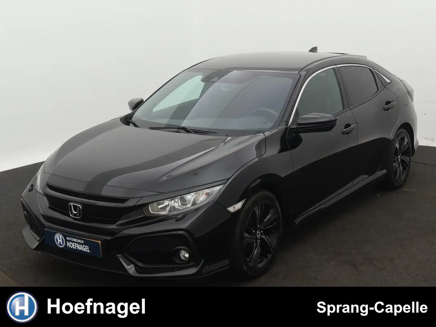 Honda Civic 1.0 i-VTEC Elegance | Camera | Navi | Adaptive Cru Zwart - 1