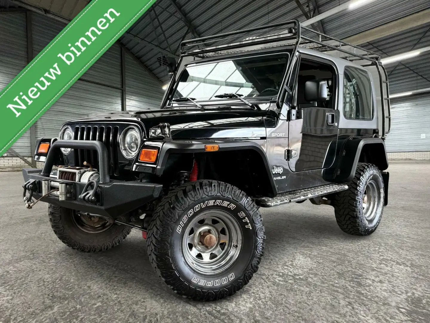 Jeep Wrangler 2.4 Sport | Offroad | 4x4 | Hardtop | LED | Lier Zwart - 1