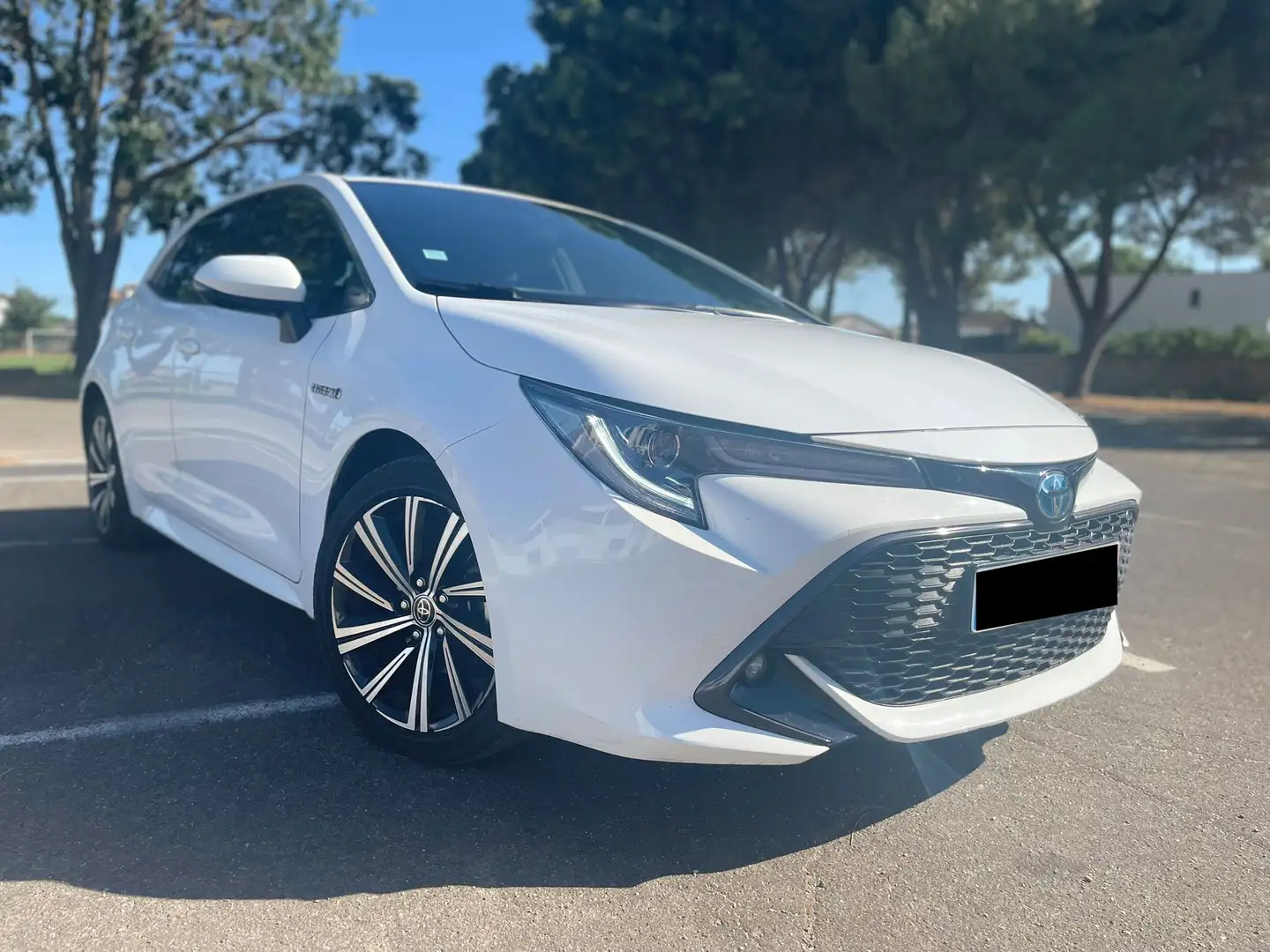 Toyota Corolla Corolla Hybride 122h Design Blanc - 1